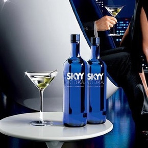 SKYY 深蓝 原味伏特加 40度 750ml 39元(还可满减)
