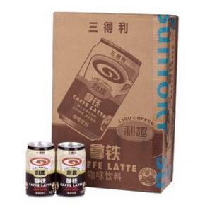 三得利 利趣拿铁 310ml*4罐  4.9元包邮(不限购)