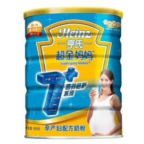 亨氏(Heinz) 超金妈妈孕产妇配方奶粉 900g 108元(208-100)