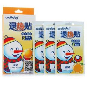 coolbaby 蓝贝 退热贴 6贴*2件 14.5元(29-14.5)