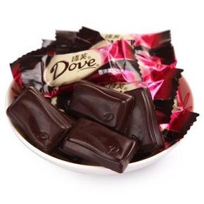 Dove 德芙 丝滑牛奶巧克力 实惠装516g X 3包 99元(折33元/包)