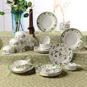 亿嘉 IJARL 剑林甜莓56头陶瓷餐具组合 249.9元包邮(399.9-150)