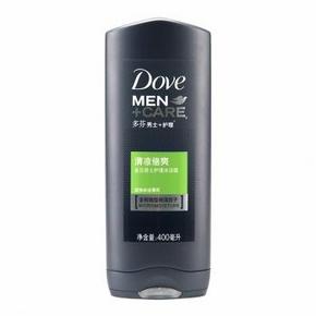 凑单优品：多芬 男士清凉倍爽沐浴露400ml 19.9元(送多芬300ml)