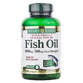 再特价：自然之宝 欧米伽-3 深海鱼油 软胶囊*100粒 66元包邮