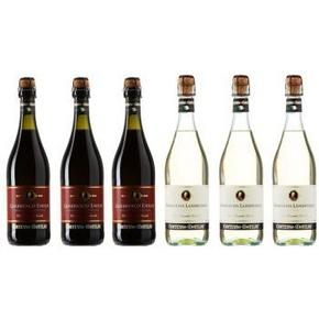 意大利 马蒂尔伯爵 起泡葡萄酒 (3红+3白)750ml*6瓶 218元(折36.4/瓶)