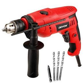 新低价：DEVON大有 1515 13mm 冲击钻 彩盒装9件套 169元包邮