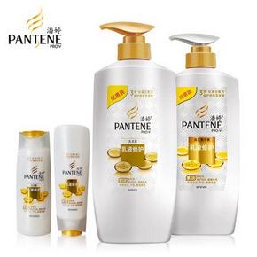 潘婷 乳液修护洗发水700ml+护发素700ml+ 洗发水80ml+护发素80ml 69元