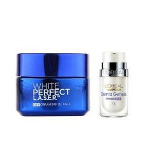  巴黎欧莱雅 雪颜光学美白滋润 日霜+眼霜 145.1元包邮(205.1-60)