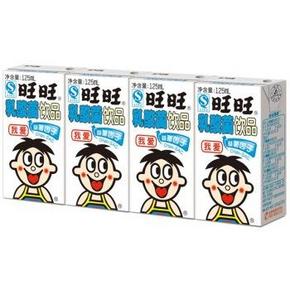 新补货：旺旺 乳酸菌 原味 125ml  1元(限购20件)