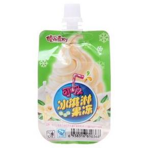 华北地区：优品壹町 香草味 可吸冰淇淋85g  1元