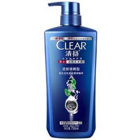 CLEAR清扬 男士洗发露 活炭净爽型750ml 36元(另有潘婷1000ml)