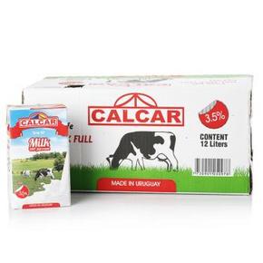 Calcar 卡乐 超高温灭菌 全脂牛奶12L 折67元(99.9，299-100券，折5.5/L)