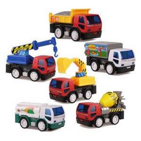 幕和 儿童玩具 惯性工程车/回力车6辆超值套装 36元包邮(可100-30,低至25元)