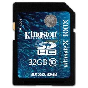 Kingston 金士顿 32GB class10 -45MB/S SD存储卡 约89.9元(119,400-100)