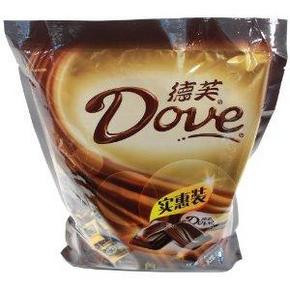 新低价：德芙 香浓黑巧克力516g+心语巧克力礼盒98g 49.8元(107-57.2)