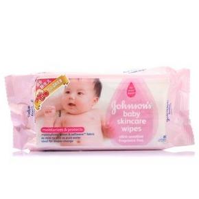 强生（Johnson）婴儿护肤湿巾（娇嫩倍护）80片 10.6元(15.8，3免1)