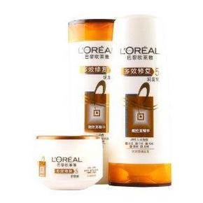 巴黎欧莱雅 洗发露400ml+润发400ml+护发200ml 折29.9元(39，299-80)