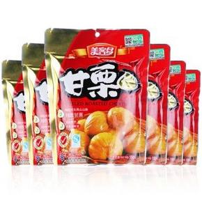 美客多 有机 板栗仁 150g*6袋  39.9元(折6.7元/袋，还可满减)