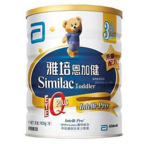 【港版】雅培(Abbott) 恩加健幼儿配方奶粉 3段900g 148元包邮