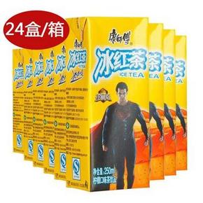 康师傅 冰红茶250ml*24盒/箱装  约23.4元(99-30，折0.97/盒)