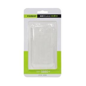 白菜价：酷派 5860+ 原厂PC手机保护套 适用酷派5860+ 透明白 1元(不限购)