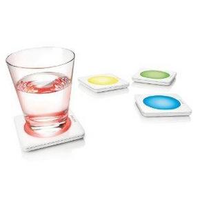 飞利浦(PHILIPS) 69154 幻彩浪漫氛围灯 LED杯垫灯*4个 199元包邮(平时579)