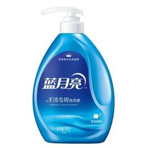 双重优惠：蓝月亮 手洗洗衣液 500g/瓶  3.9元(钻石号4.9，199-40)