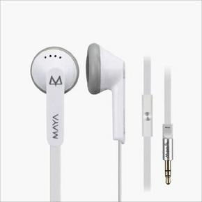 白菜价：MAYA 玛雅 E16 带麦/线控耳机 两色可选 9.9元包邮