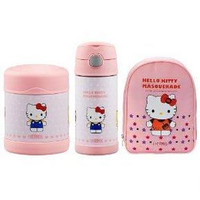 双重优惠：膳魔师 Hello kitty 吸管杯+焖烧罐+书包 289元包邮(489-100-100)