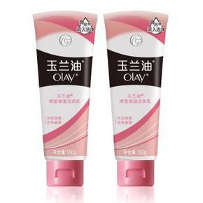 Olay 玉兰油 清莹保湿 洁面乳100gx2支 19.8元包邮(折9.9元/支)