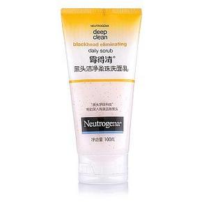 Neutrogena 露得清 黑头洁净柔珠 洗面乳100g 24元包邮(券后)