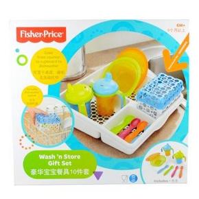 Fisher Price 费雪 Y3517 豪华宝宝餐具10件套 99元包邮(149-50)