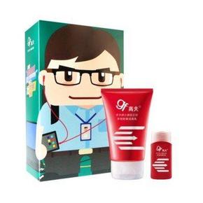 高夫GF 最MAN之IT男套装(洁面乳80g+乳液30ml) 折38元(72,199-100)