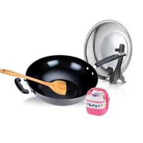 ASD爱仕达 WG8332NE  晶纯陶瓷炒锅 32CM 189元包邮(239-50)