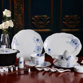 亿嘉 雅素 56头大型餐具套装 + 妙洁 保鲜膜*5盒 354.9元包邮(459.9+45-150)