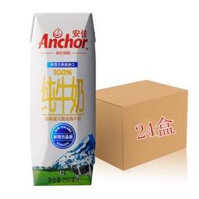 安佳(Anchor) 全脂牛奶250ml*24盒 64元包邮(券后)