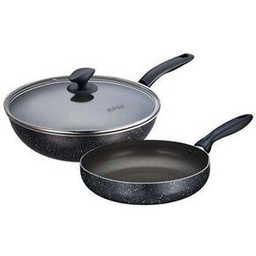 苏泊尔(SUPOR) T1312E厨星不粘锅二件套 99元包邮(199-100)