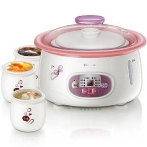 小熊(Bear) DDZ-125TA 电炖锅 电炖盅 一锅四胆 2.5L 179元包邮(可更低)