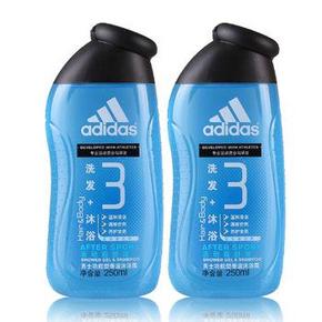 Adidas阿迪达斯 男士功能型香波沐浴露250ml*2瓶 6元包邮(51-45券)