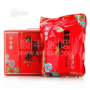 一品玉 和田红枣礼盒（红色，五星）1800g  折60元(89，299-100券)