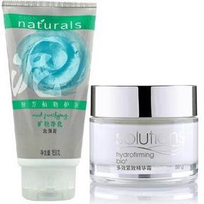 Avon 雅芳 多效紧致两件套（精华霜 洗颜泥）69元包邮