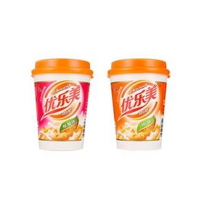 华东地区：优乐美 椰果奶茶80克*24杯/箱 混合装 折33元(65,199-100)