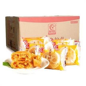 华北西南：友臣 肉松饼 500g*12件 103元包邮(203-100,折8.5/斤)