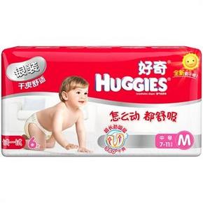 Huggies 好奇 纸尿裤银装干爽中号 M6片 6.6元