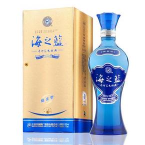 洋河 海之蓝52度375ml*9瓶 891元包邮(送大曲+天猫魔盒)