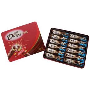 Dove 德芙 巧克力巧丝礼品装270g x 4件+凑单品  100.9元(200.9-100)