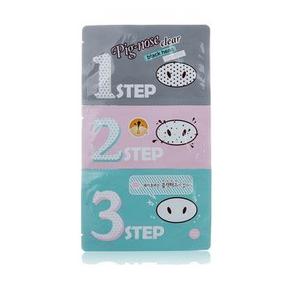 白菜价：韩国 猪鼻子祛黑头三步曲鼻膜1片 1元(另有1款)