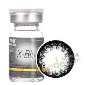 套装好价！卫康 x-blue夏艳年抛彩瞳 1片装*2 9.9元包邮