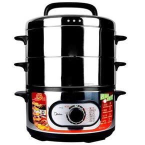 美的 MZ-SYH28-2B 不锈钢电蒸锅 113元(日常200+)