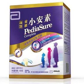 雅培 金装小安素幼儿全营养配方奶粉 香草味400g 59元